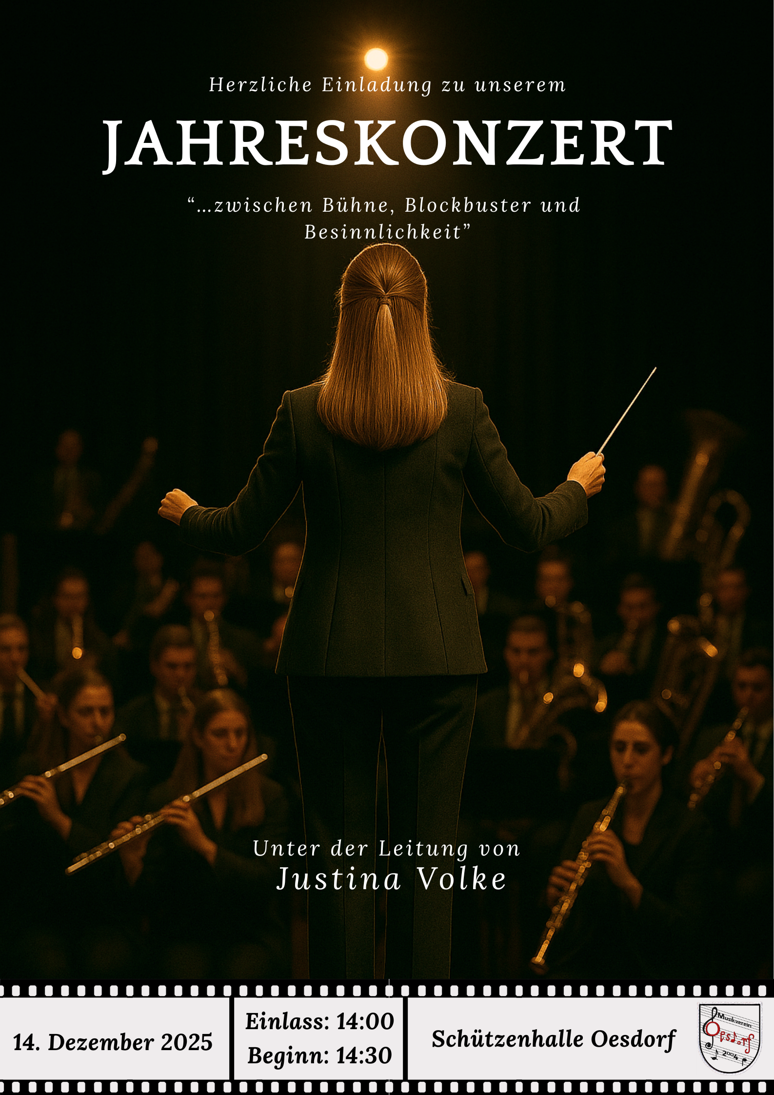Plakat Jahreskonzert 2025