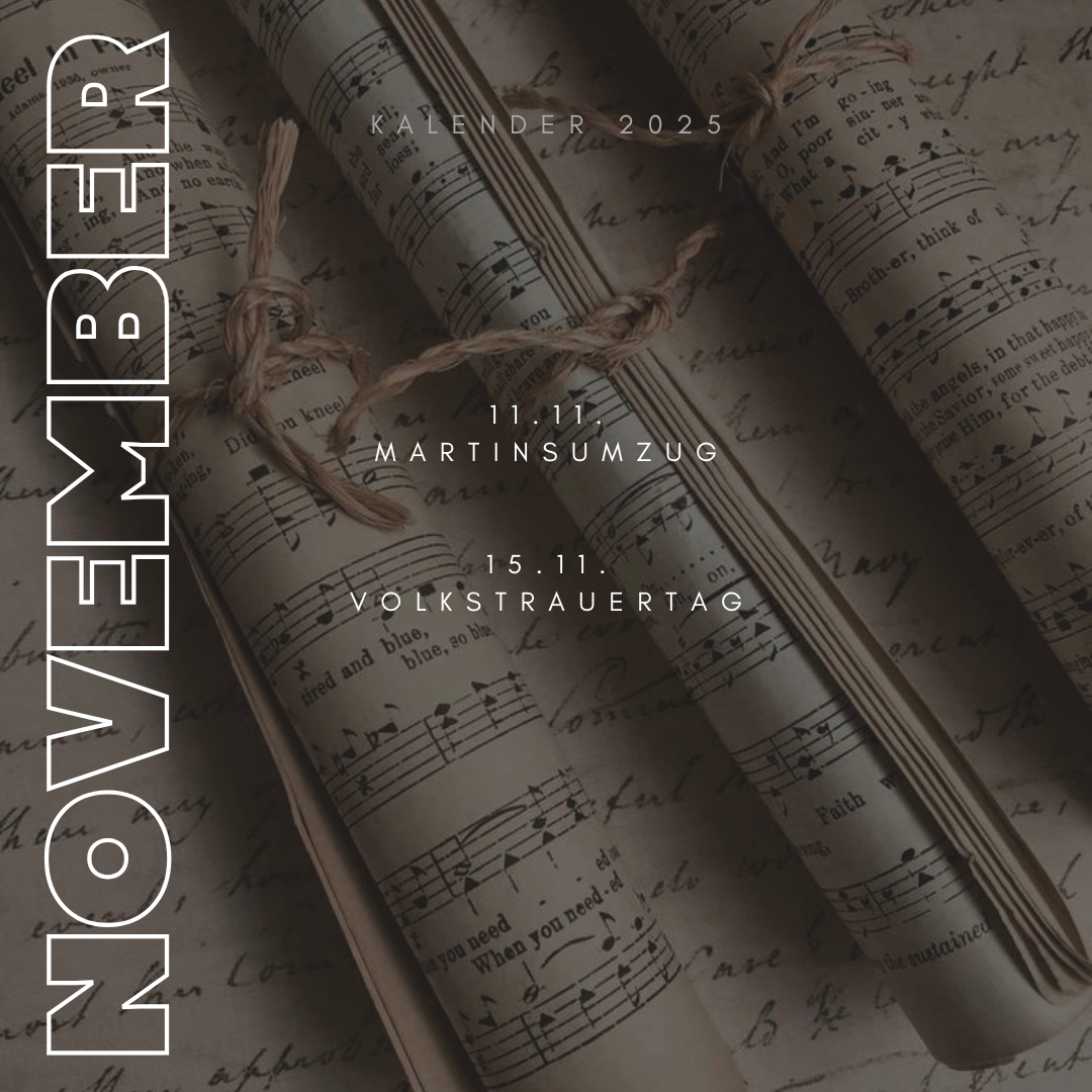 Termine November 2025